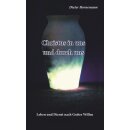 Ein beleuchteter Krug auf schwarzem Hintergrund