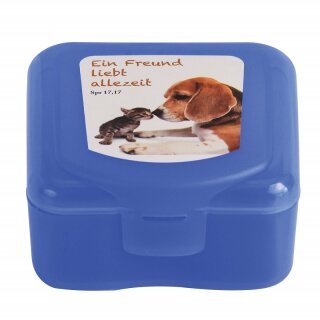 Frühstücksdose Ein Freund in Blau