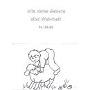 Ansicht Jungen mit einem Schaf