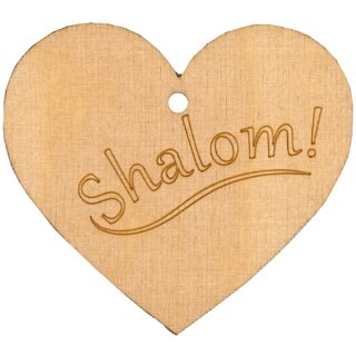 Holzherz Shalom!