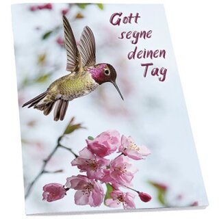 Kalibri fliegt über eine Blume