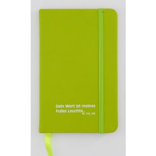 Notizbuch in Grün