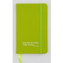 Notizbuch in Grün