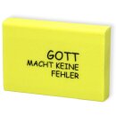 Gott macht keine Fehler - Neon-Gelb