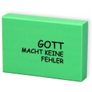 Gott macht keine Fehler - Neon-Grün