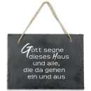 Schifertafel mit Aufhängekordel