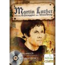 Bunt ilustriertes Heft über Martin Luther mit CD