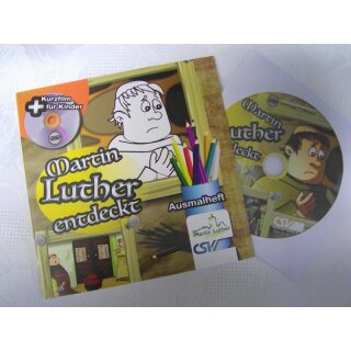 Malheft über Martin Luther mit Film