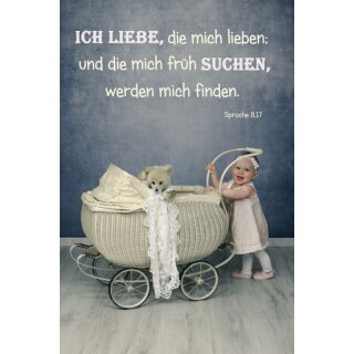 Kind mit Kinderwagen und Taddy