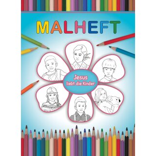 Blume und in jedem Blatt ein Gesicht vom Kind