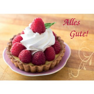 Postkarte - Alles Gute!