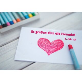 Postkarte - Grußkarte von Freunden