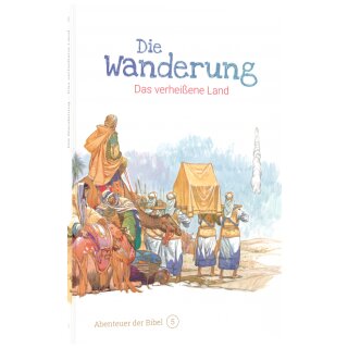 Israeliten wandern durchs die Wüste