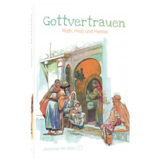 Ruth mit einem Kind auf den Armen