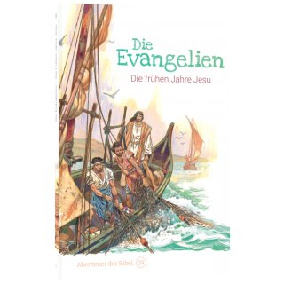 Jesus mit den Jüngern fischen auf dem See