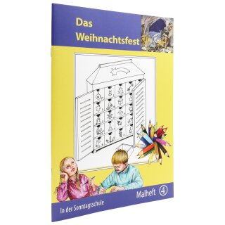 Malheft Das Weihnachtsfest