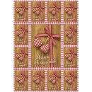 Aufkleber Grußkarte - Mensch, ich mag dich