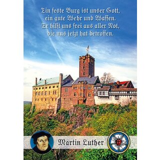 Postkarte - Eine feste Burg