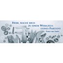 Aufdruck des Bechers