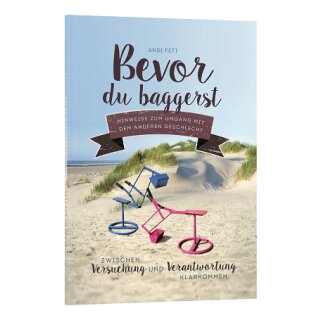 Spielbagger im Sand am Strand