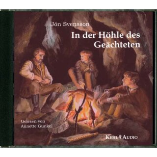 Lagerfeuer in einer Höhle