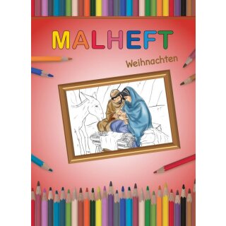 Maria und Josef im Stal