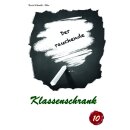 Auf einer Schwarzen Schultafel mit Kreide geschrieben -...