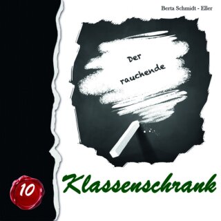 Auf einer Schwarzen Schultafel mit Kreide geschrieben - Der rauchende