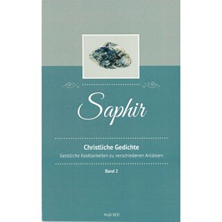 Saphir Christliche Gedichte Band 2