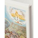 Ecke des Leinwandbildes