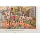 THE BROAD AND NARROW WAY - Poster 55  x 75 cm