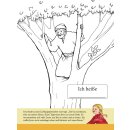 Malheft Das Spiel wer bin ich Ansicht einer Ausmalseite