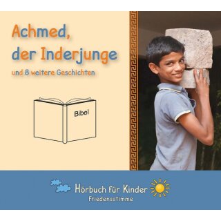 Inderjunge mit zwei schweren Steinen  auf der Schulter