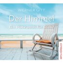 Schaukelstuhl auf der Terasse am Strand