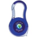 Rollbandmaß mit Karabinerhaken