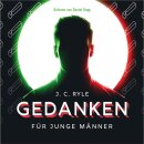 Ein Man mit Kopfhörer und Handy