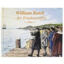 William Rotch mit Fernglas vor der Küste