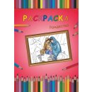 Malbuch mit Weihnachtsmotiv in Russich