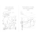 Ansicht Elefantenbaby und Entenkücken