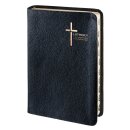 Schwarze Thopmson Studienbibel Bibel leicht geöffnet...