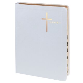 Luther21 - Standardausgabe - Lederfaserstoff - weiss