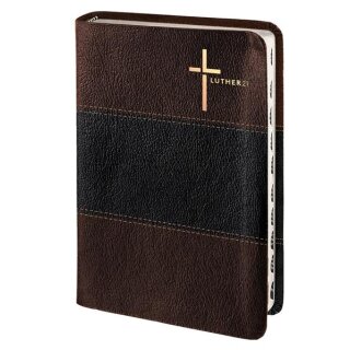 Luther21 - Standardausgabe - Kunstleder - braun/schwarz/braun