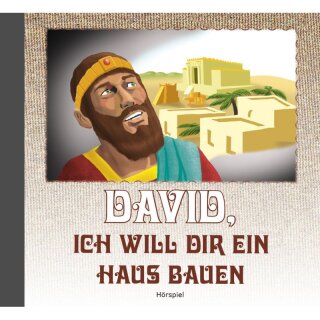 König David schaut auf die Stadt