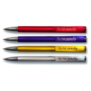 Kugelschreiber - Sonja in vier Farben