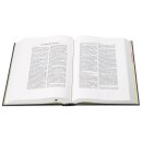 Aufgeschlagene Schlachter Bibel mit Schreibrand