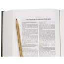 Eine Seite der Schlachter 2000 mit Schreibrand