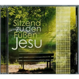 Bank vor einem Teich