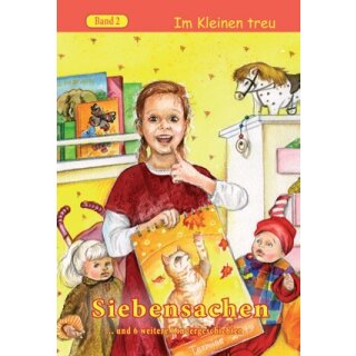 Ein Mädchen im Spielzimmer mit einem Kalender