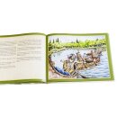 Eine augeschlagene Seite des Buches