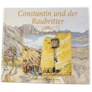 Ein Mann läßt sich ab am Seil bei einer...